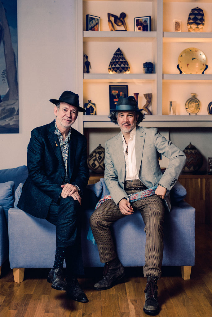 Phil Manzanera and Lucho Brieva by Alex Wallace