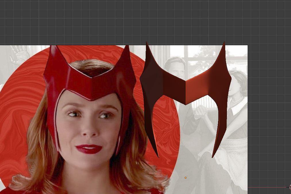 Scarlet witch costume