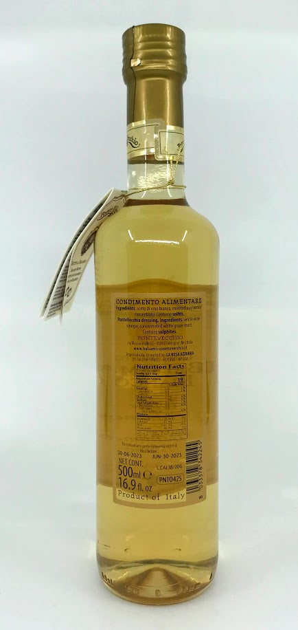 Pontevecchio - Condimento Balsama Bianco - Balsamic White 500ml (16. – Cerini Coffee & Gifts