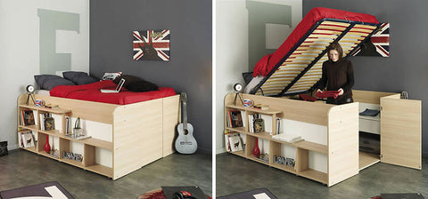 storage bed idea
