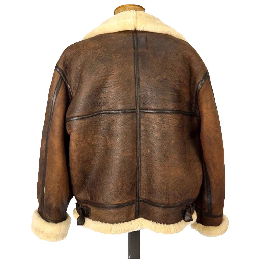 Vintage B3 Bomber Pilot Sheep Leather Jacket Women | Jacket Hunt