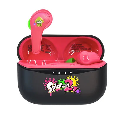 OTL Splatoon Kids Wireless Earpods - Red | ST0884