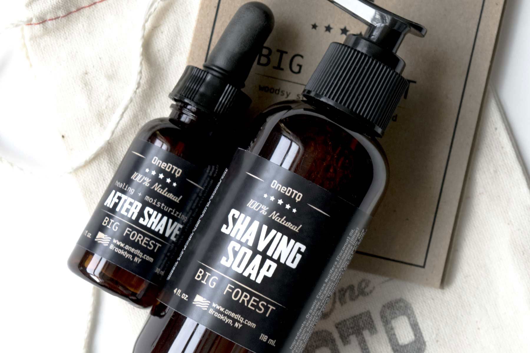 Essential Wet Shaving Kit: Shaving Soap and Aftershave