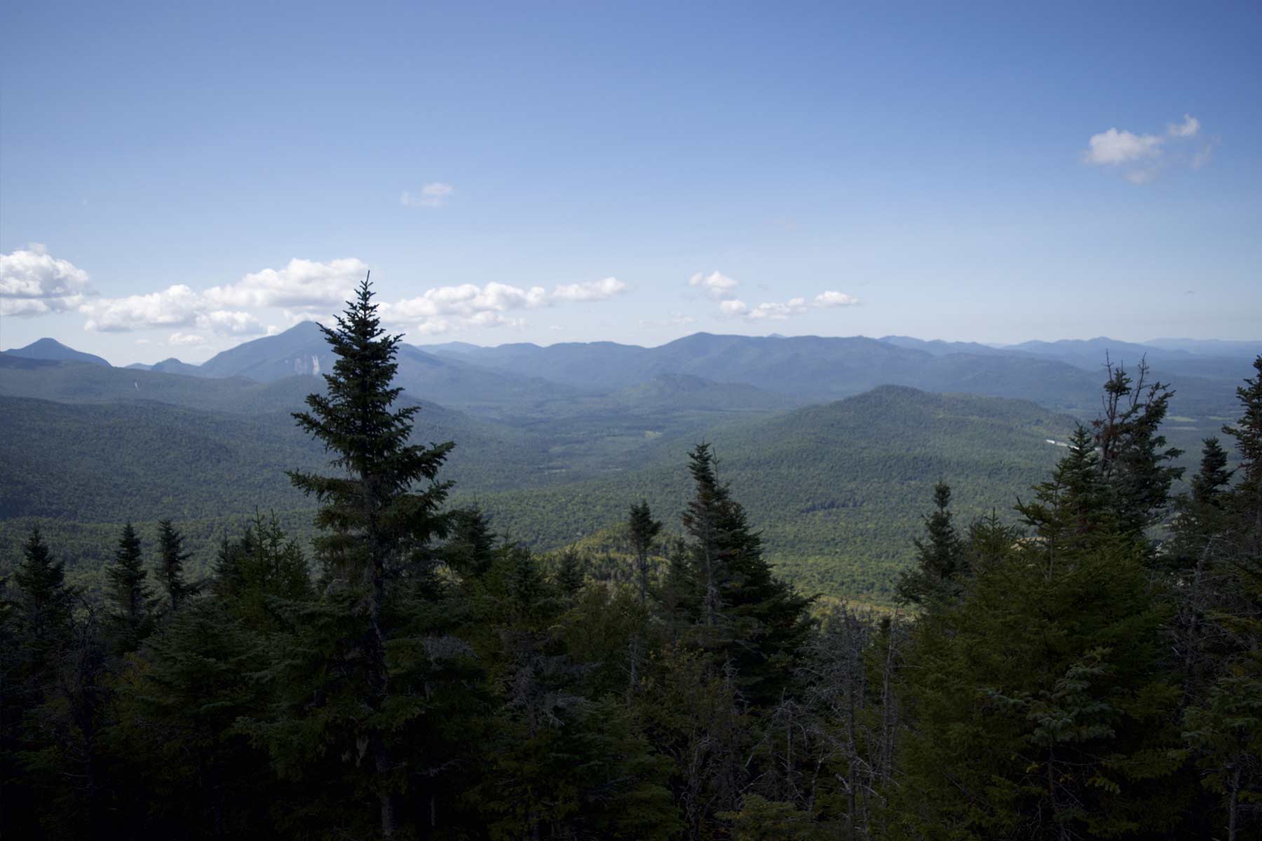 The first vista on the way up to Cascade’s summit