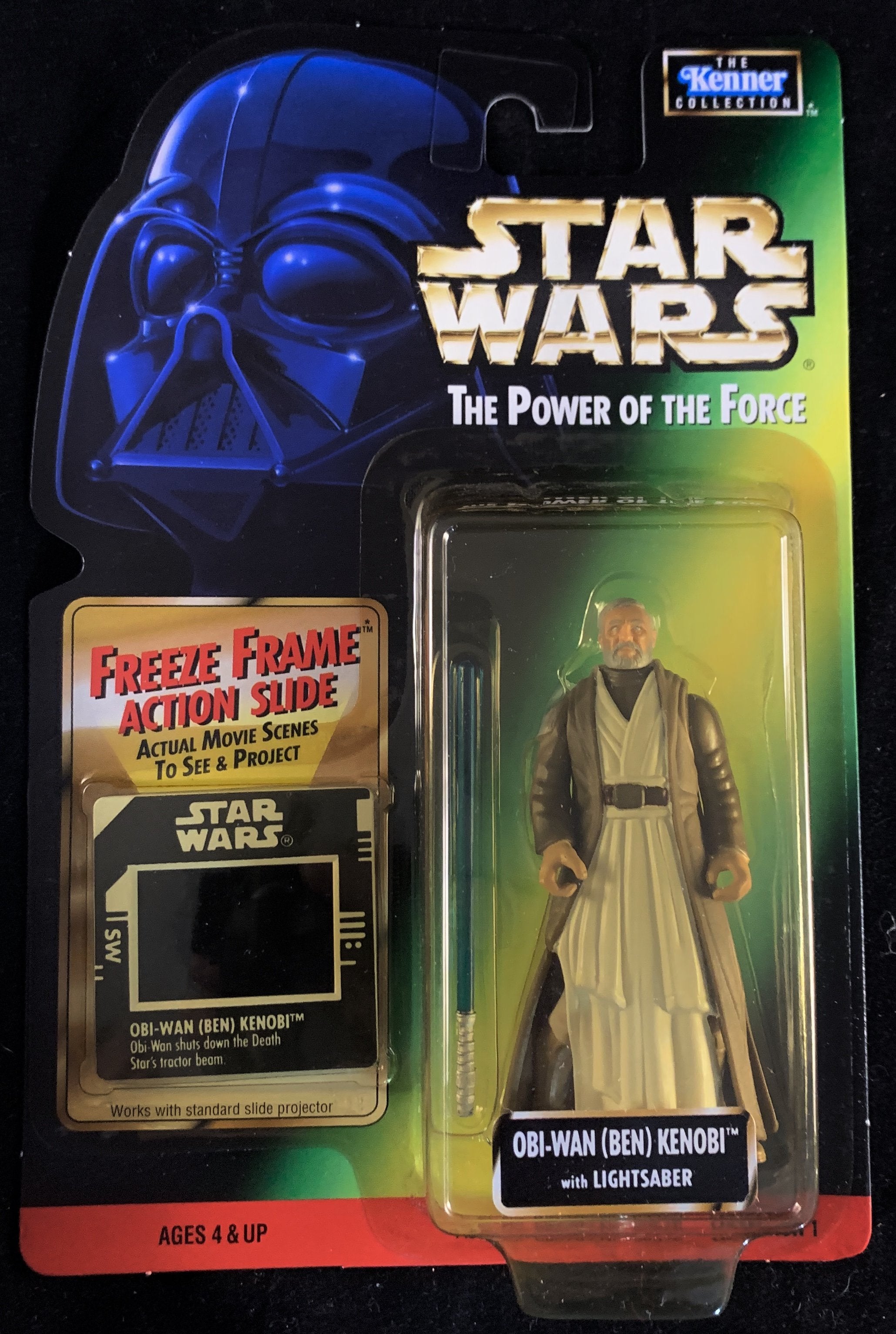 Kenner Star Wars Power of the Force Freeze Frame Darth Vader Action Figure for sale online