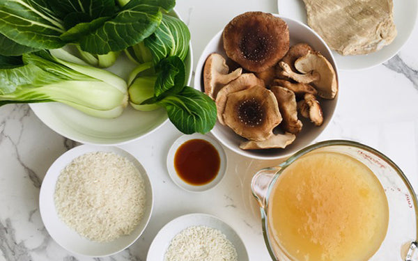 Ingredients for Basic Congee