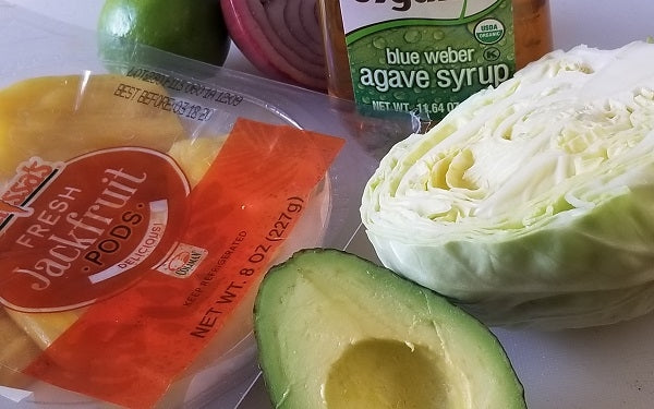 Ingredients for Jackfruit Tacos