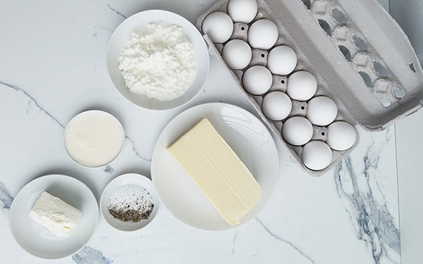 Ingredients for Egg White Base