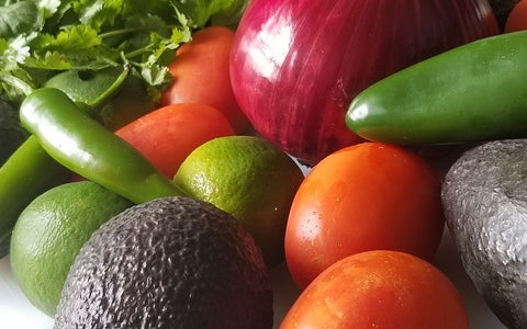 Ingredients for Mom's Ceviches