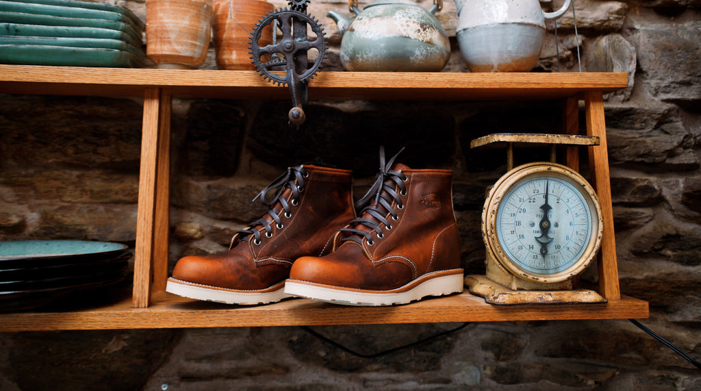 mens boots with vibram soles