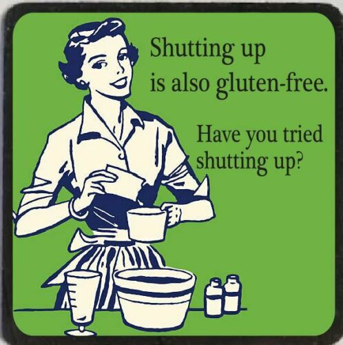 M13 Gluten Free Shutting Up Funny Magnet – Winter Park Products