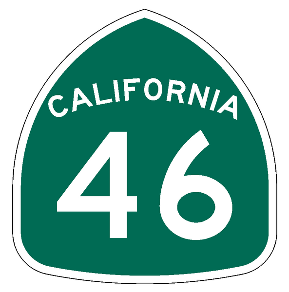 California State Route 27 Sticker Decal R1133 Highway Sign 