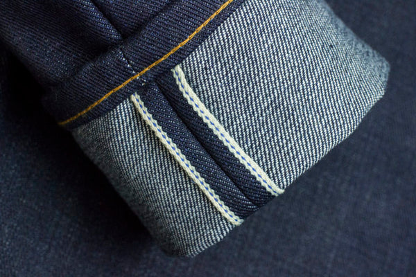 21.5oz Ultra Heavyweight selvedge denim made in the USA