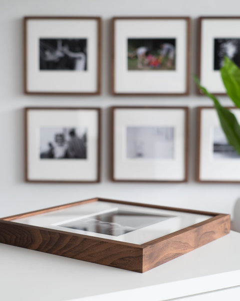 Gallery Wall Heirloom Walnut Frames