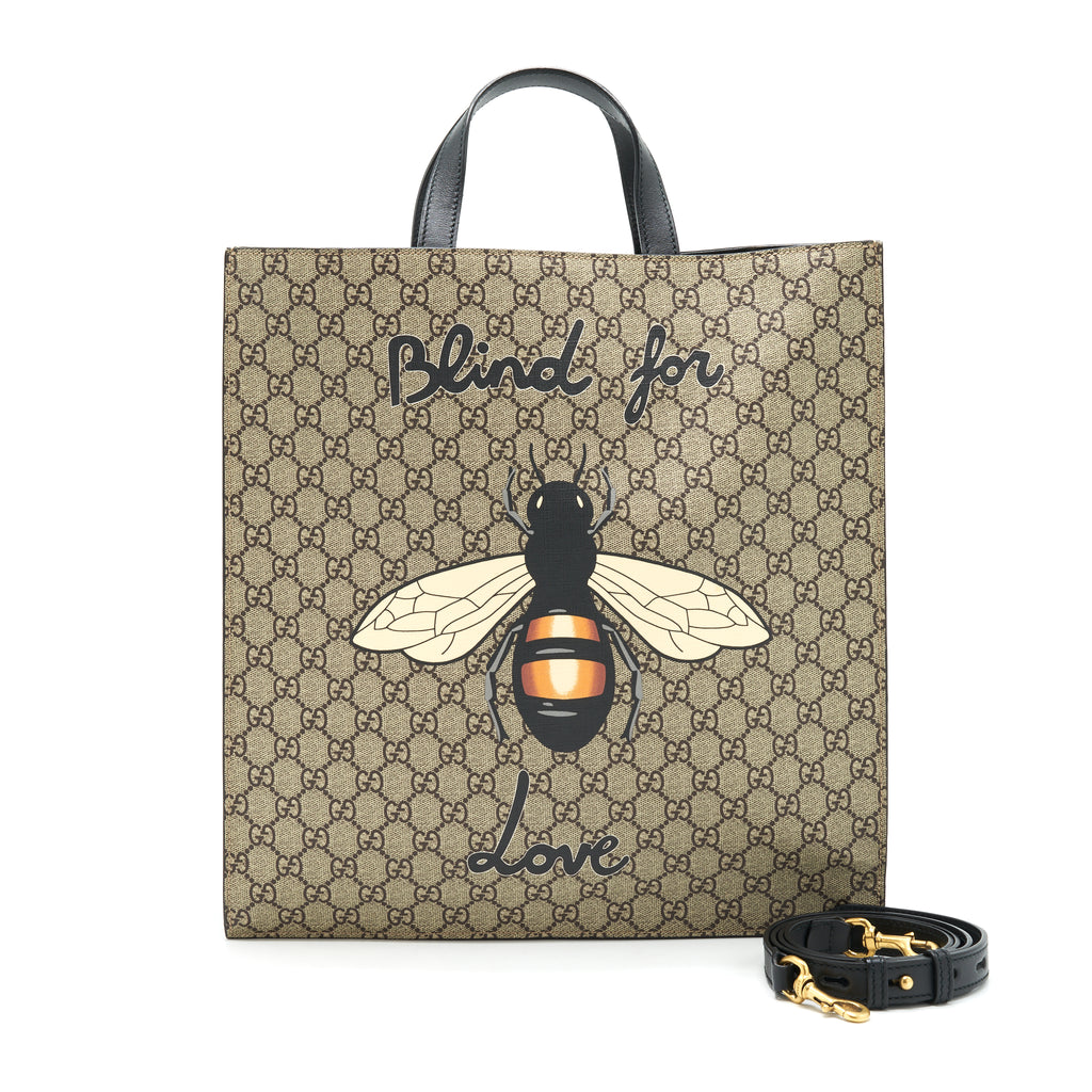 gucci bee tote bag