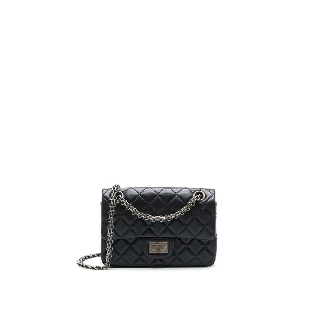 chanel reissue black hardware