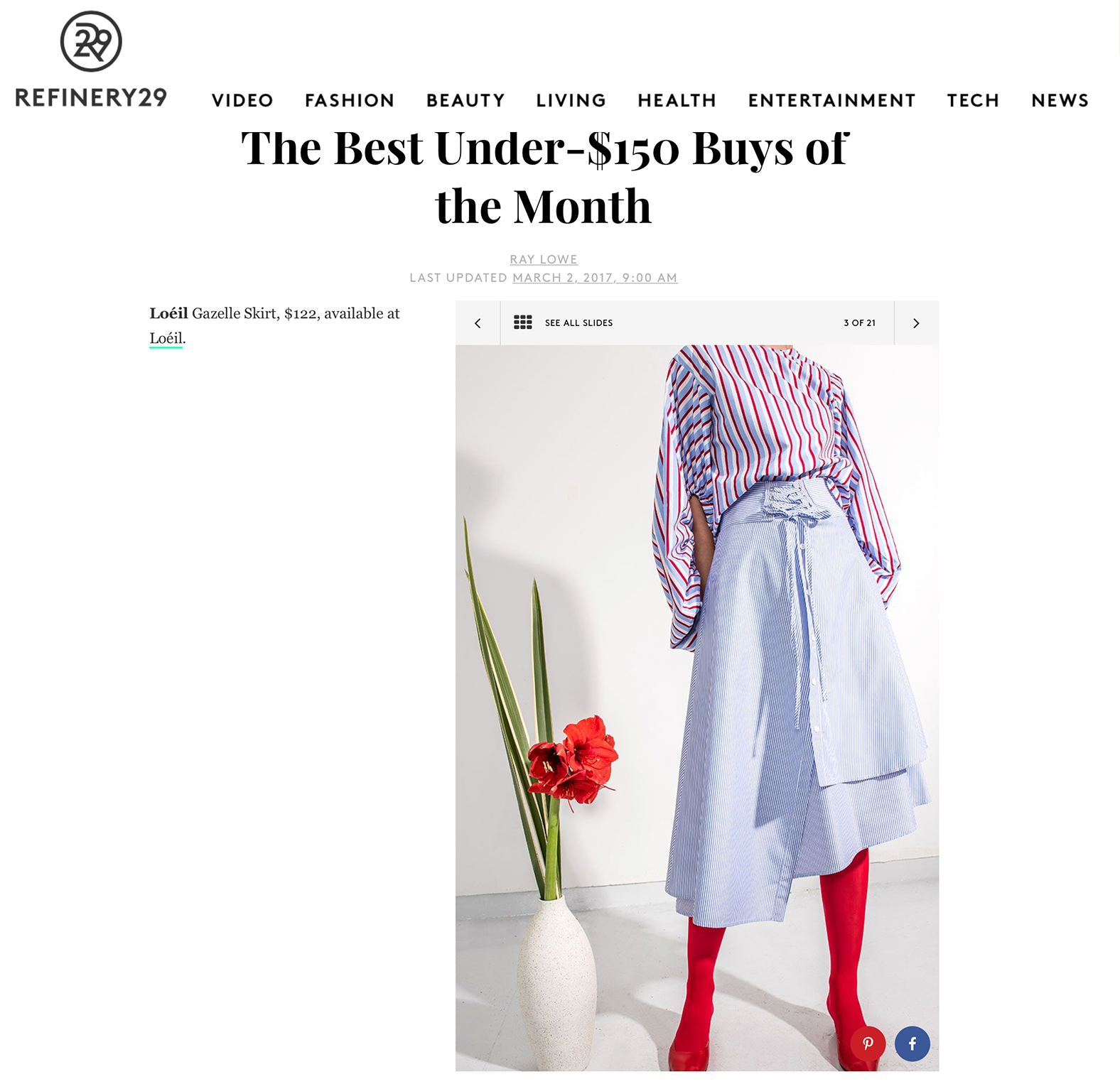 Refinery29 Loéil 