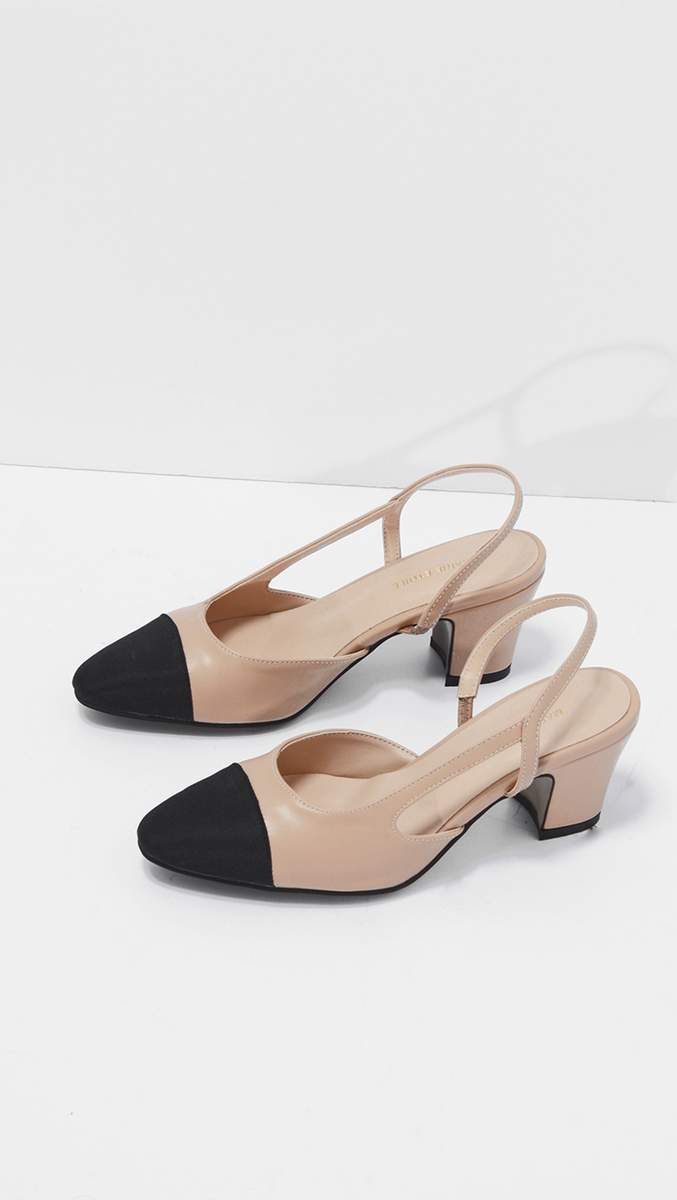 slingback bicolor