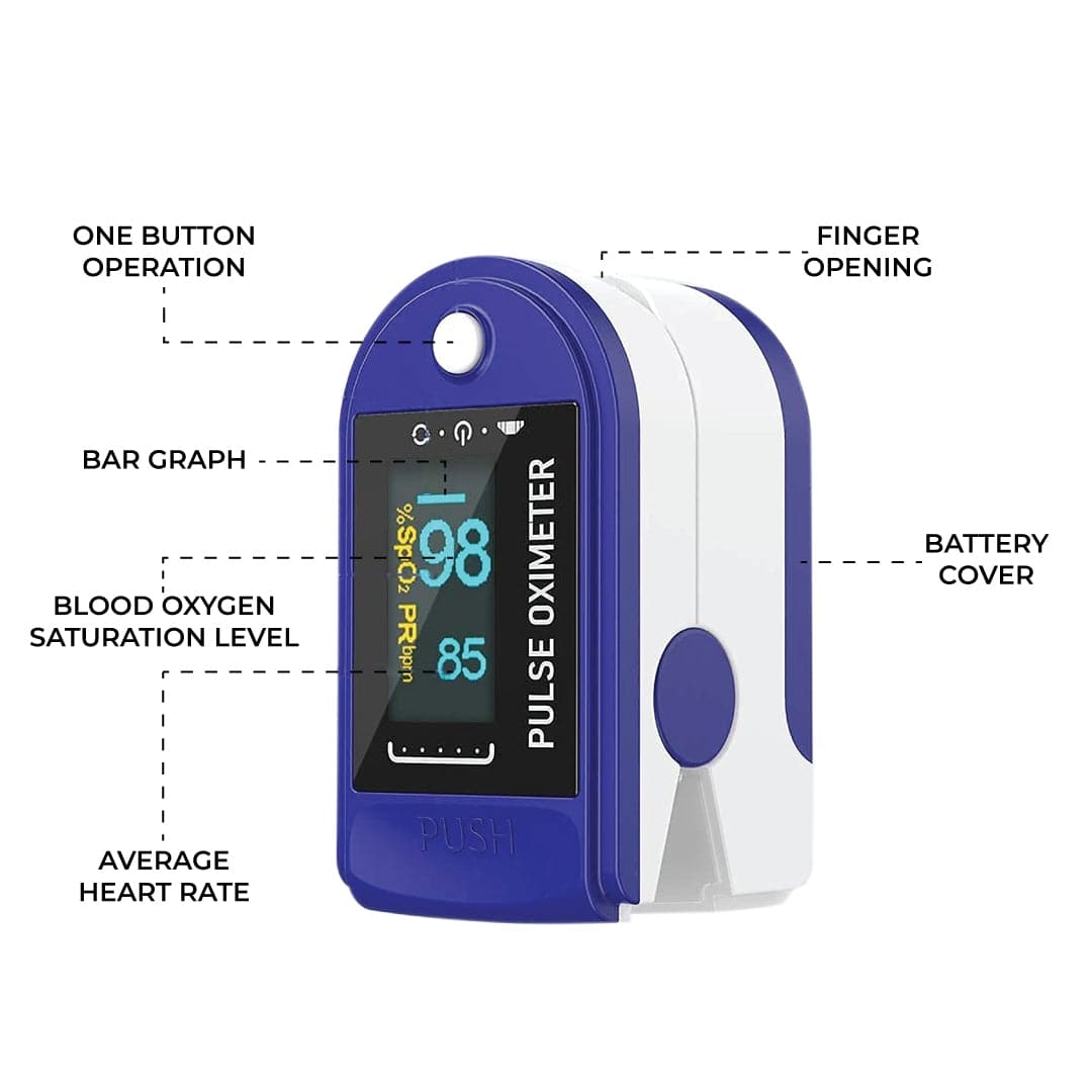 Oxygen meter finger