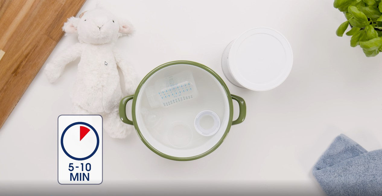 parlement Persoonlijk dilemma 5 tips voor babyflessen schoonmaken en steriliseren | Kabrita Nederland