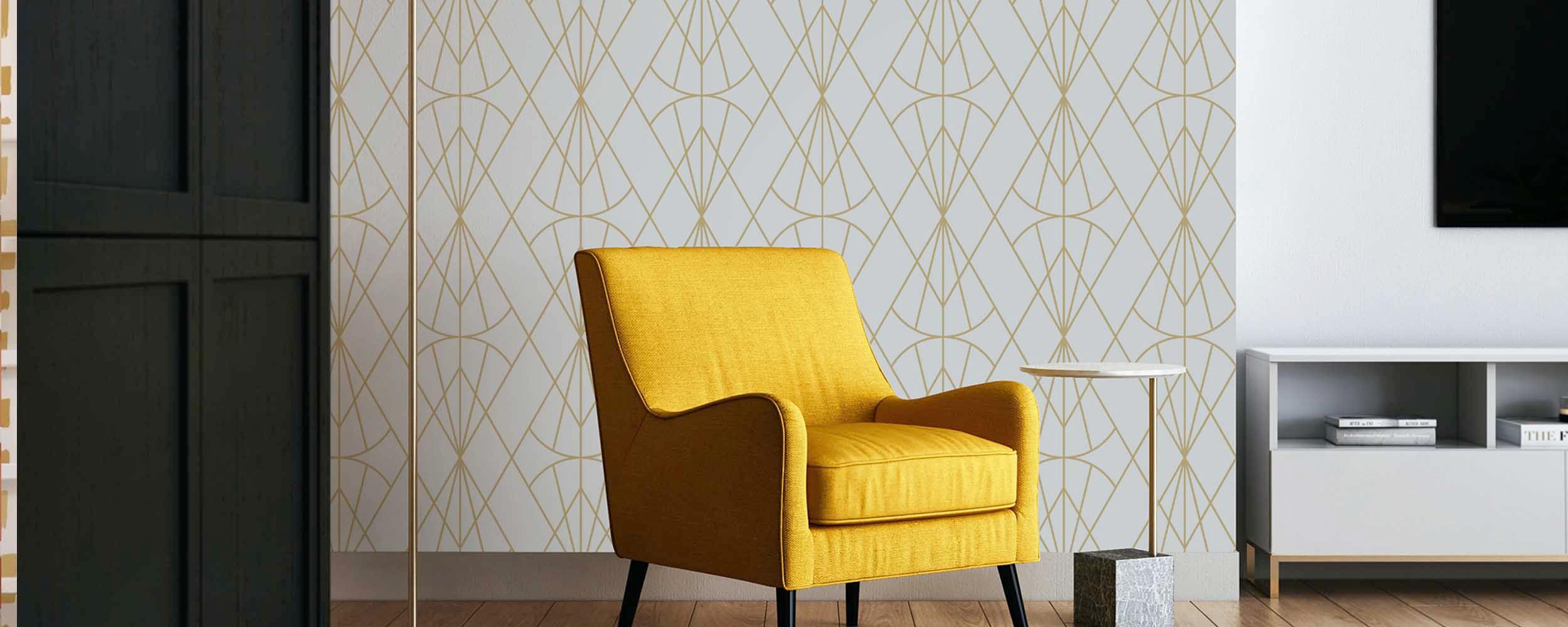 Yellow Removable Wallpaper | Yellow Peel & Stick Wallpaper | Eazywallz