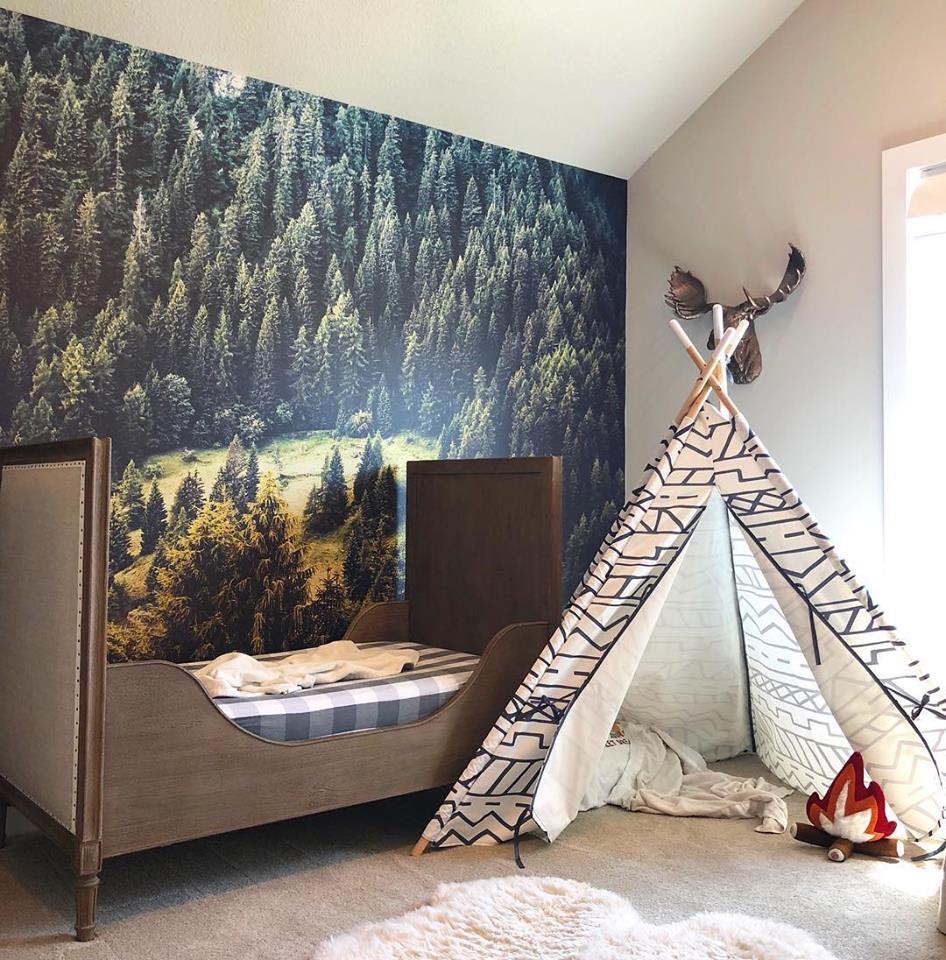 Eazywallz Bedroom Wall Mural Ideas wallpaper art design 