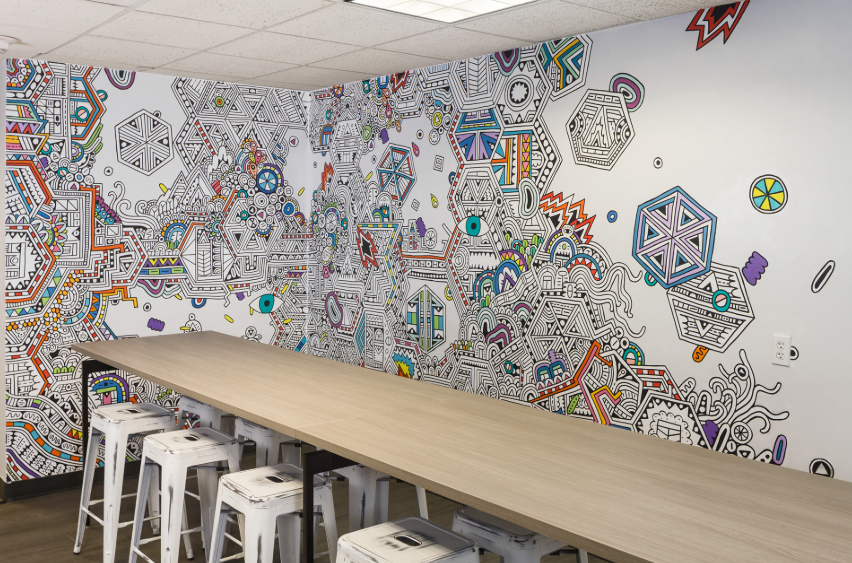 Wall Murals for businesses boardroom wallpaper for office eazywallz