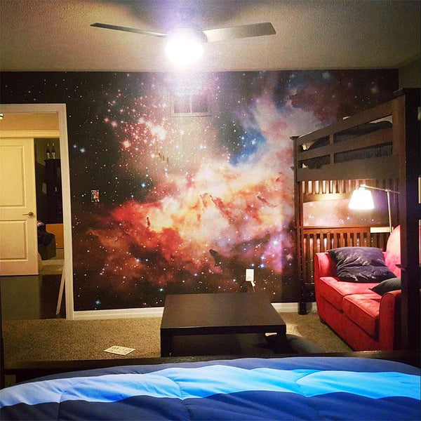 childrens space wall mural wallpaper for kids