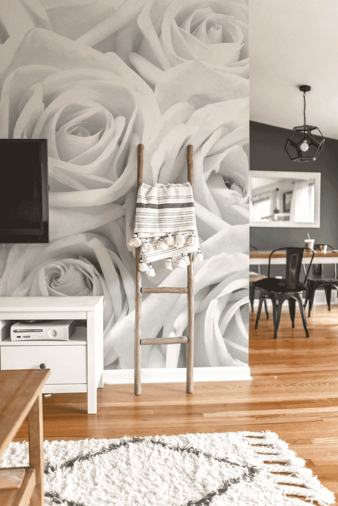 eazywallz wall mural wallpaper roses custom wall murals