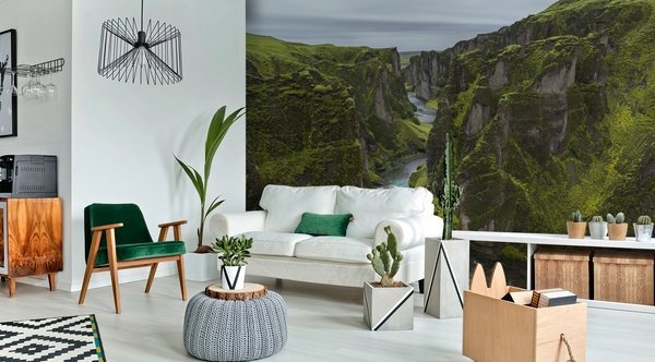 Iceland Canyon Wall Mural