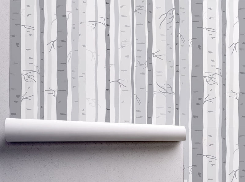 grey woods wallpaper
