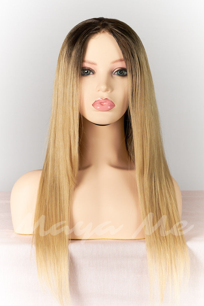 perruque cheveux naturel blond