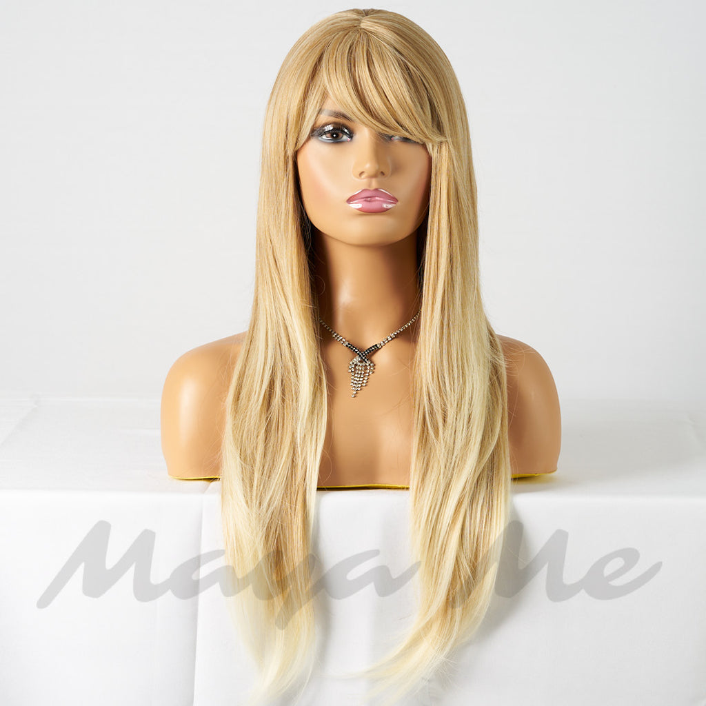 perruque cheveux naturel blond