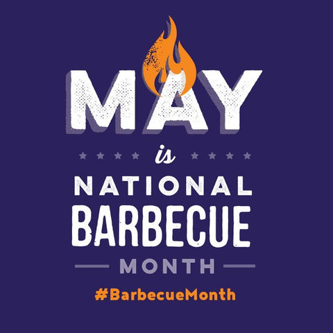 May is National Barbecue Month Logo