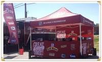 Tent in the Great American Cookout Tour