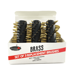 Grillbot - Brass Replacement Brushes