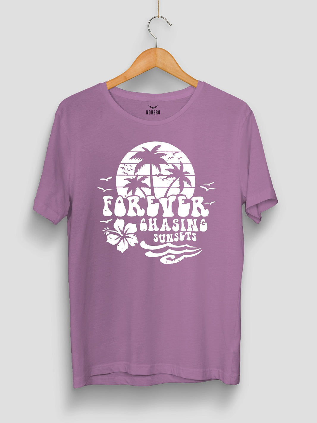 Forever Chasing Sunset Mauve Classic Fit T-Shirt