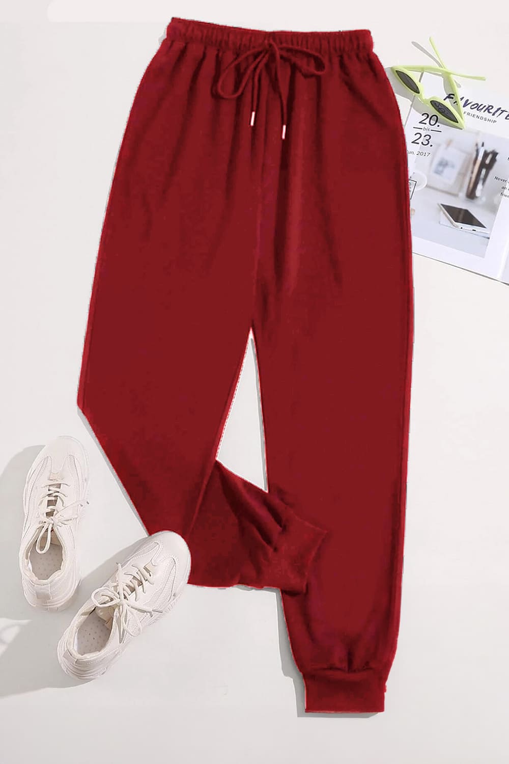 Zip-Pocket Joggers - Women