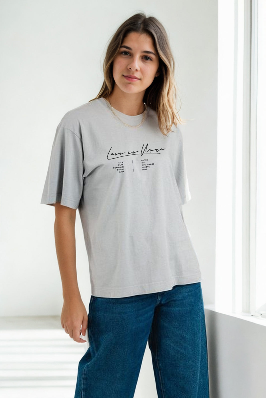 Less is More V2 Oversized T-Shirt