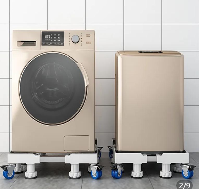 Washing machine base universal fully automatic drum fixed storage bracket moving universal wheel pad height refrigerator support