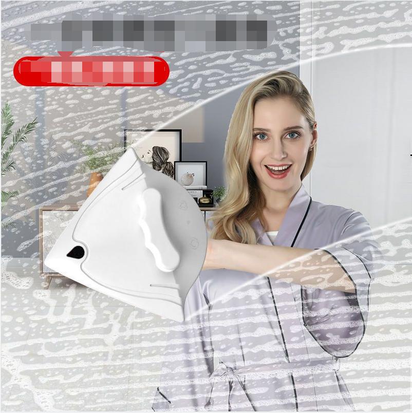 Ultra-wide glass-wiping artifact double-sided high-rise household single-double-three-layer strong magnetic cleaning tool wiper window-wiping artifact