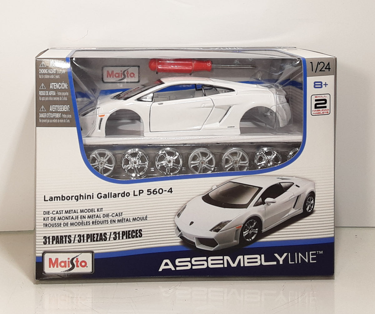 Maisto 1:24 Scale Assembly Line Lamborghini Gallardo LP 560-4