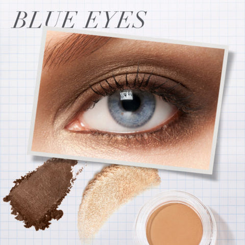 eye shadow for blue eyes