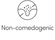 non-comedogenic icon