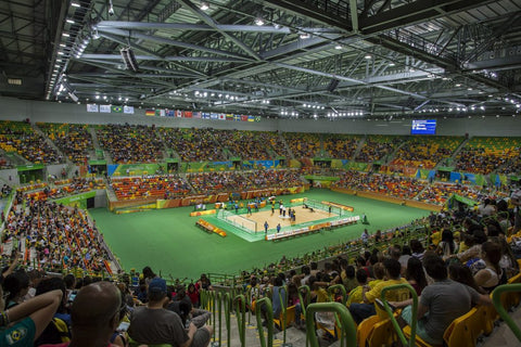 goalball at the 2016 Paralympics in Rio de Janeiro, Brazil