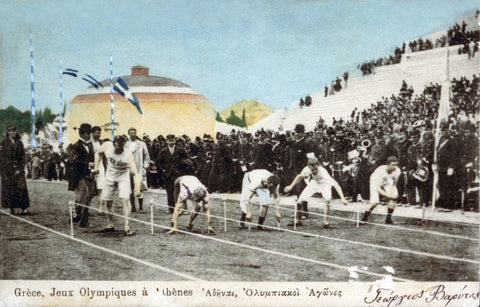 First modern olympics in 1896
