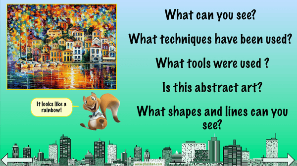 Art Activities for Children - Cityscapes