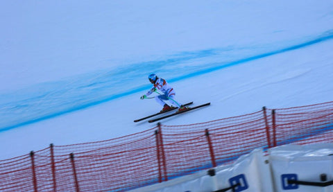 downhill skier at the 2014 Winter Olympics in Sochi, Russia