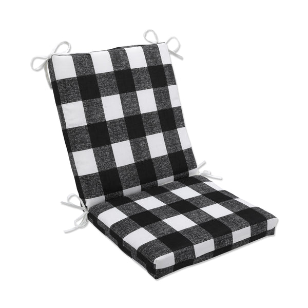 black and white buffalo check outdoor chair cushions