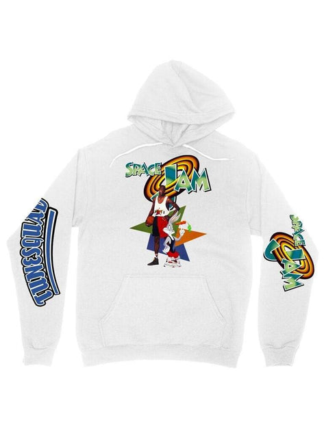 space jam hoodie grey